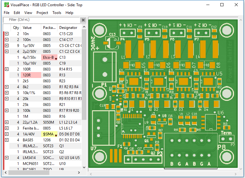 Assist in PCB assembly (component placement)