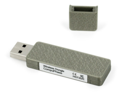 USB-Schnittstelle (Dongle)<br/>Für bis zu 6 drahtlose Taste.